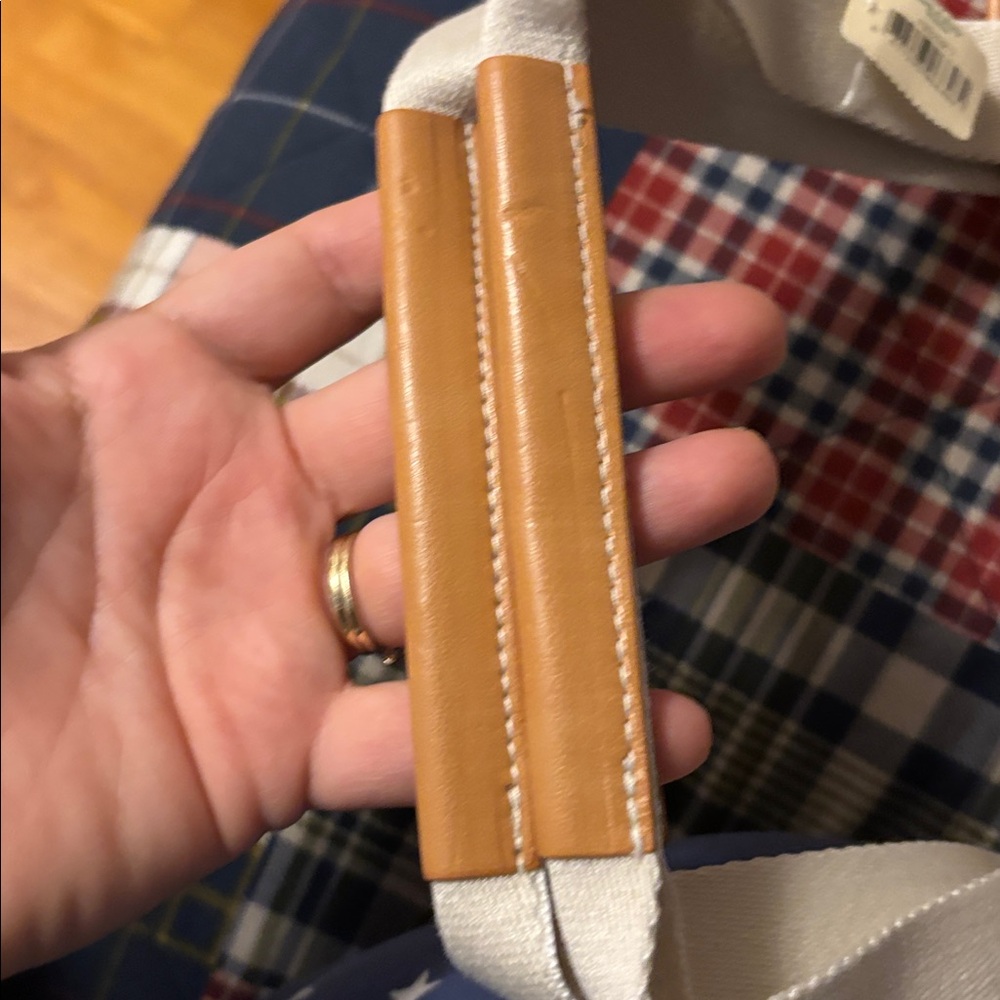Bath & Body Works Vibrant Plaid Tote - Picture 6 of 10